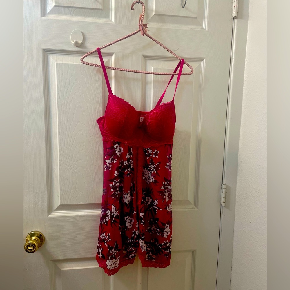 Lingerie Lace & Mesh Nightie